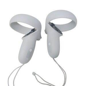 Meta Quest 2 Replacement Touch Controllers Left and Right White LX39EM JD96CX
